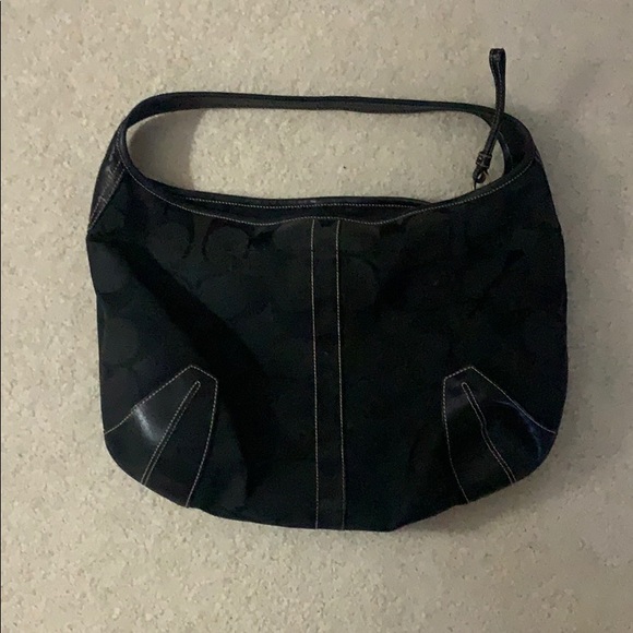 Black Coach purse - Picture 2 of 3